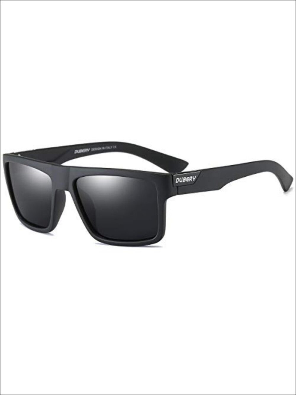 Polarized Retro Square Sunglasses UV400 Protection Full Frame Unisex Adult